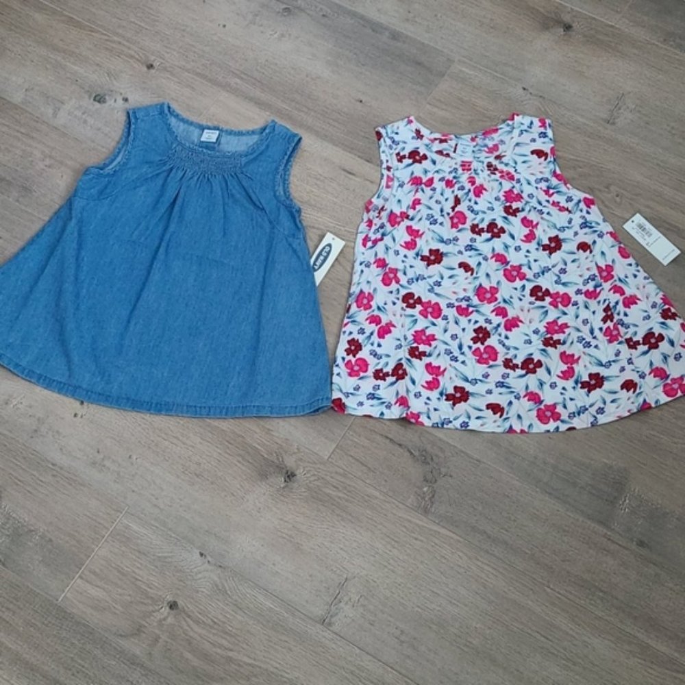 size5T NEW 2 Old Navy Tank tops